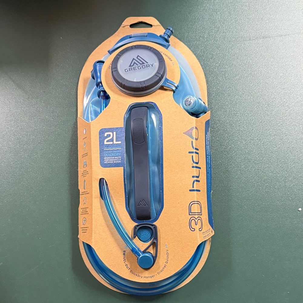Gregory 2L Blue Backpack Water Reservoir Bladder